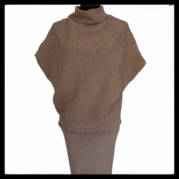 Bluivy Dresses & Skirts - NWOT Bluivy Slouch Neck Dolman Midi Sweater Dress Size L